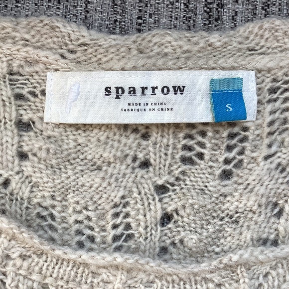 Anthropologie “sparrow” Pointelle Sweater Dress - Size S - Picture 6 of 9